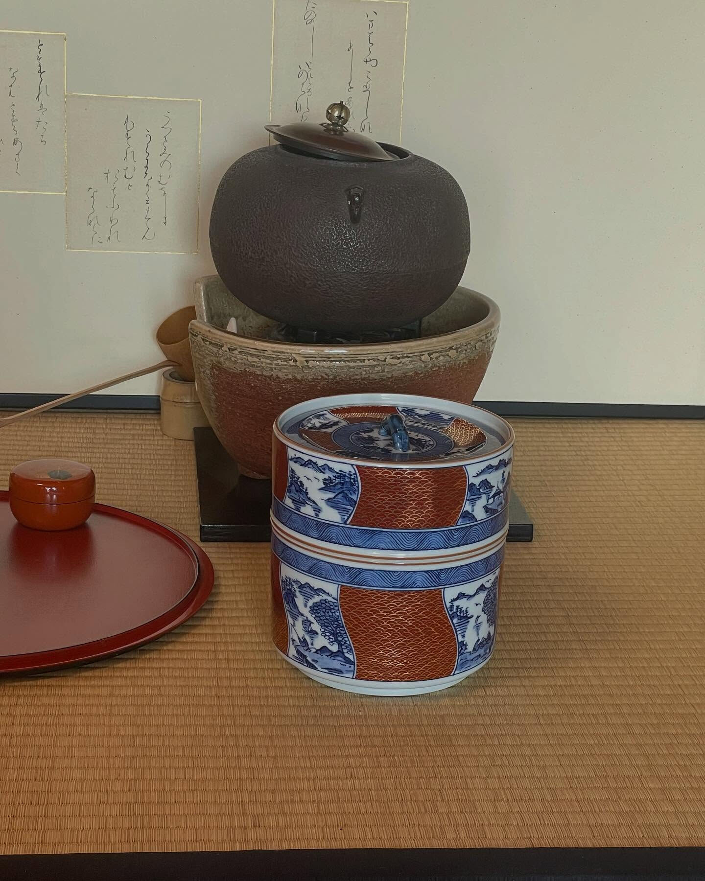 2025年　テーブル茶道初稽古