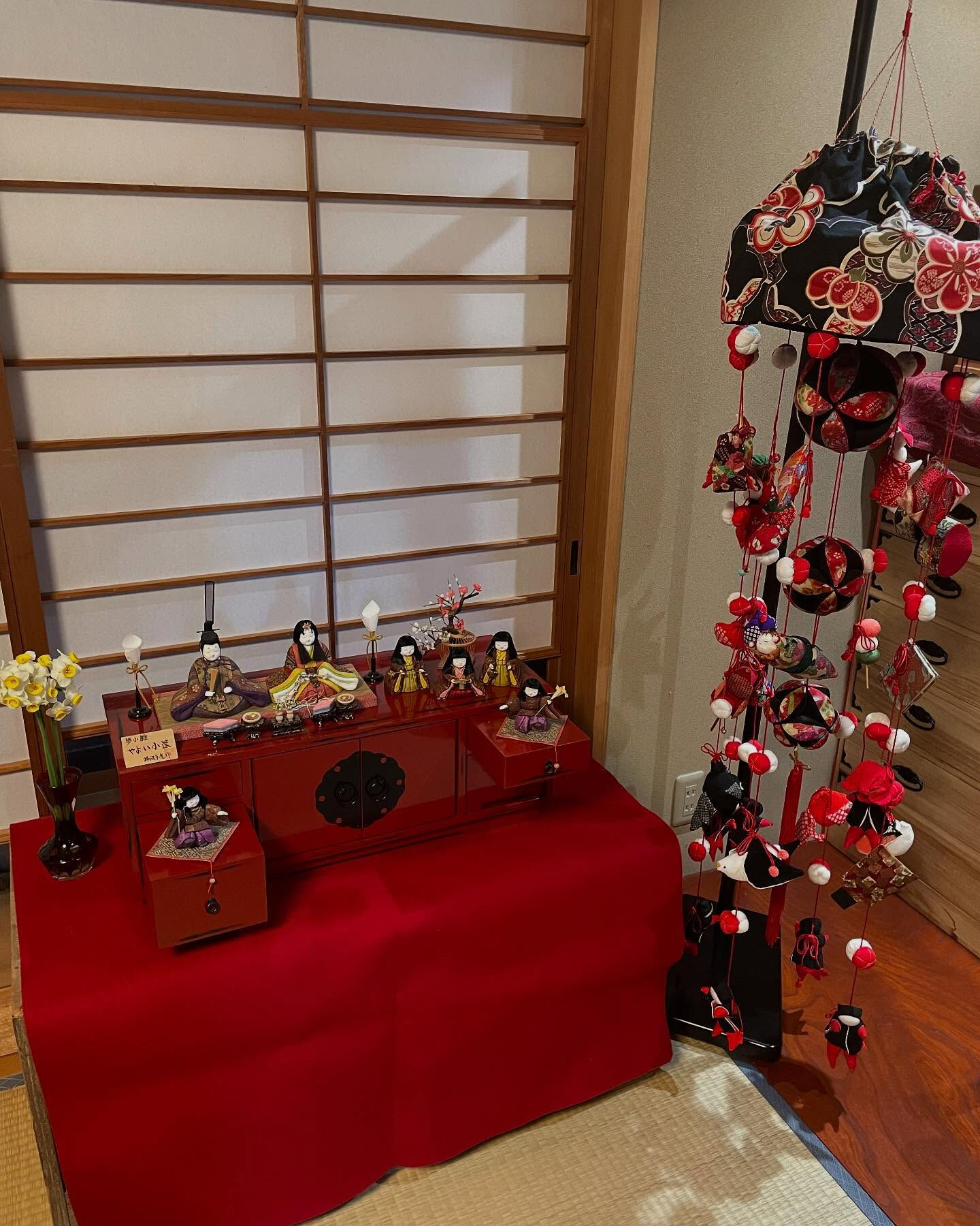 明日3月3日はひな祭り🎎