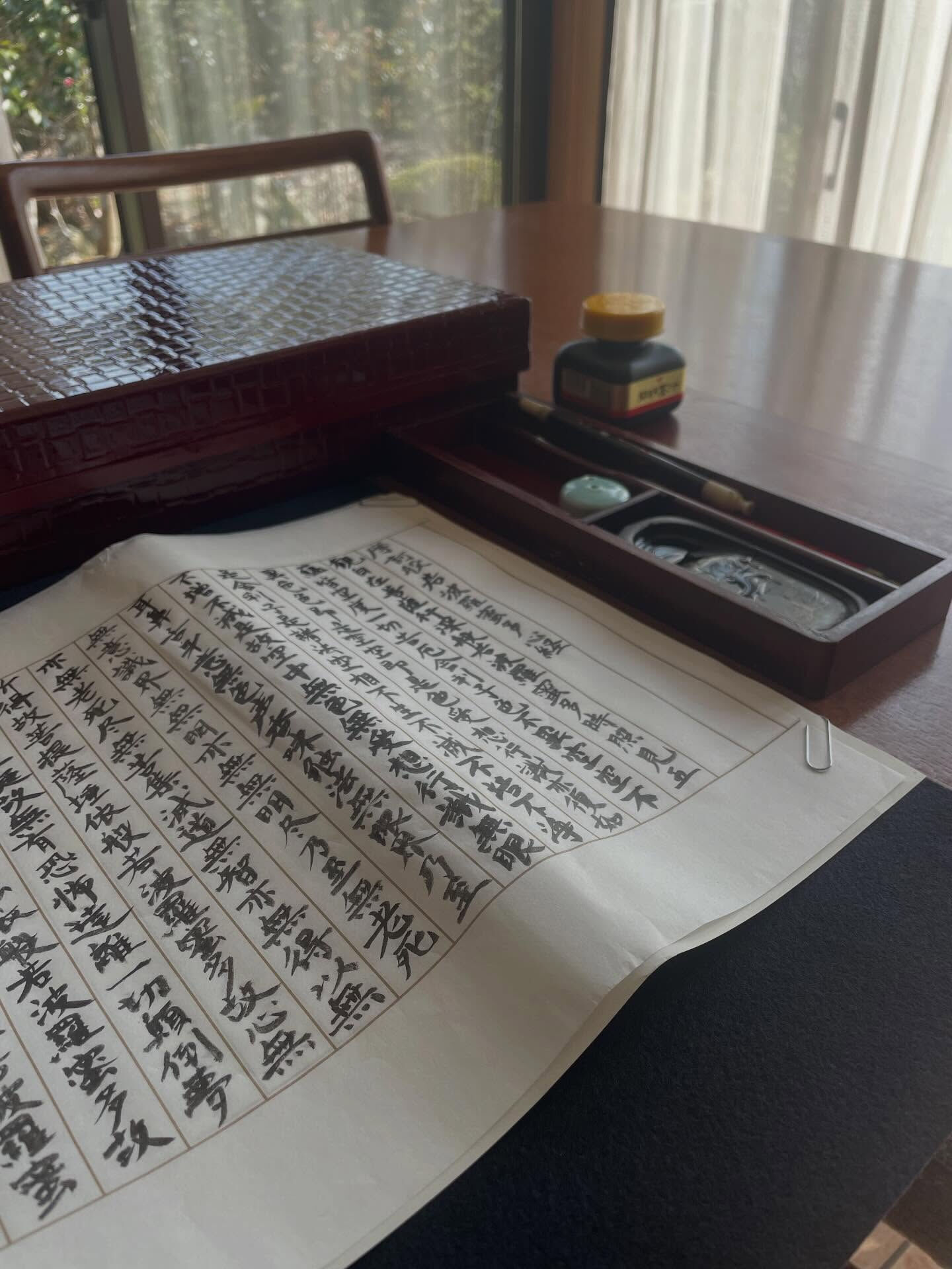 亡き母の硯箱